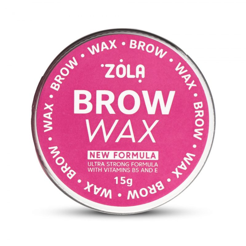 Wosk do układania brwi ZOLA 15g BROW wax Nowa formuła